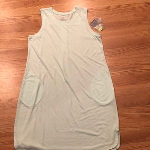 NWT TekGear DryTek soft mint green 2 pocket dress